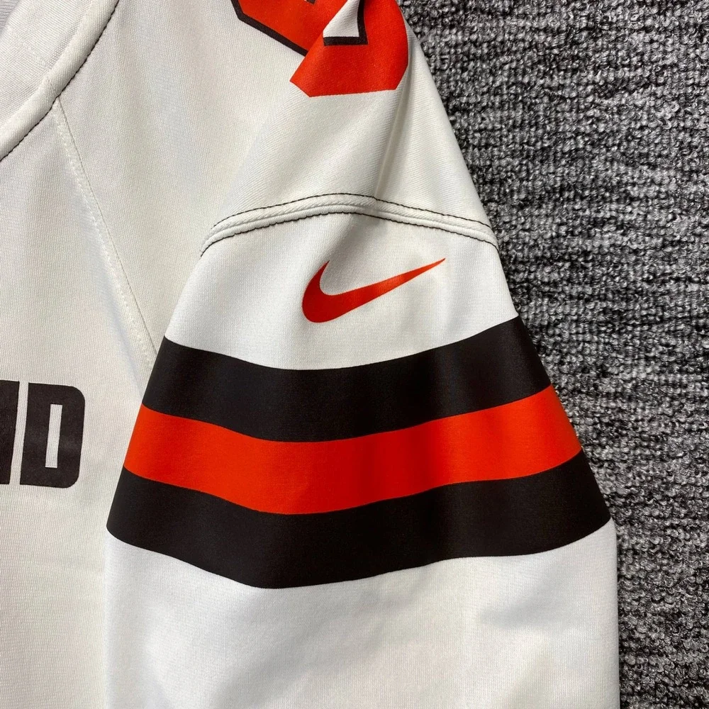 Nike Baker Mayfield Cleveland Browns Jersey Mens XL White NFL On Field Game 6